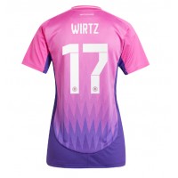 Maglie da calcio Germania Florian Wirtz #17 Seconda Maglia Femminile Europei 2024 Manica Corta